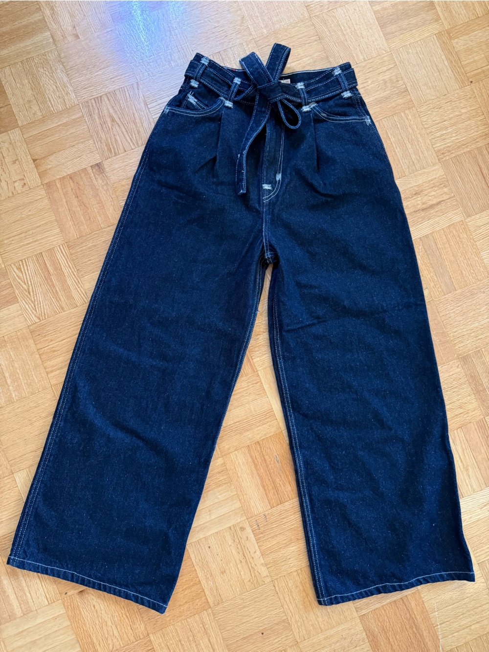 Levi's Red Collection Limited Edition Women Dark Blue Wide-Leg Loose